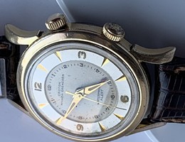 Croton Grenchen Nivada mechanical alarm watch circa 50's/60's